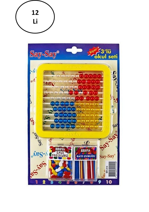 3'Lü Set Say Say Set Br-214 12'Li