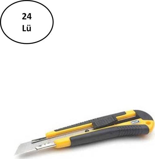 2750 Kauçuk Gövdeli Maket Bıçağı Büyük 24'Lü