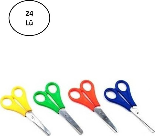 Puti 4440 Ekonomik Cetvelli Okul Makası 24'Lü