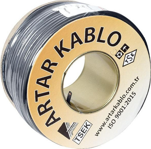 Artar Mikrofon Kablosu Mono 1. Kalite(100Mt) 70 No