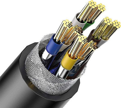 Cat7 Kablo 100 Metre Siyah Pmcat7100