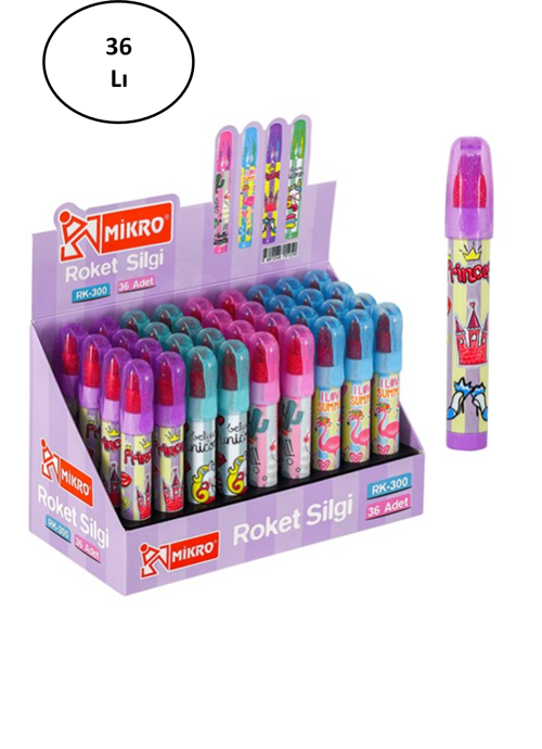 Roket Silgi 36'Lı