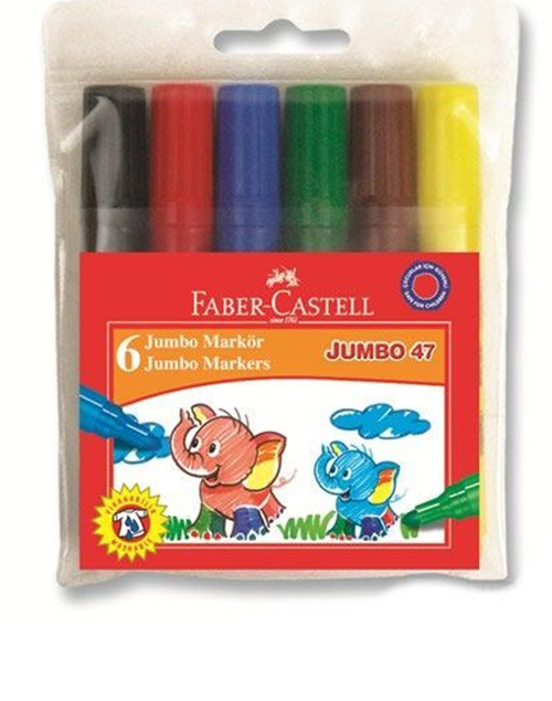 Fc Jumbo 47 Markör 6'Lı Poşet