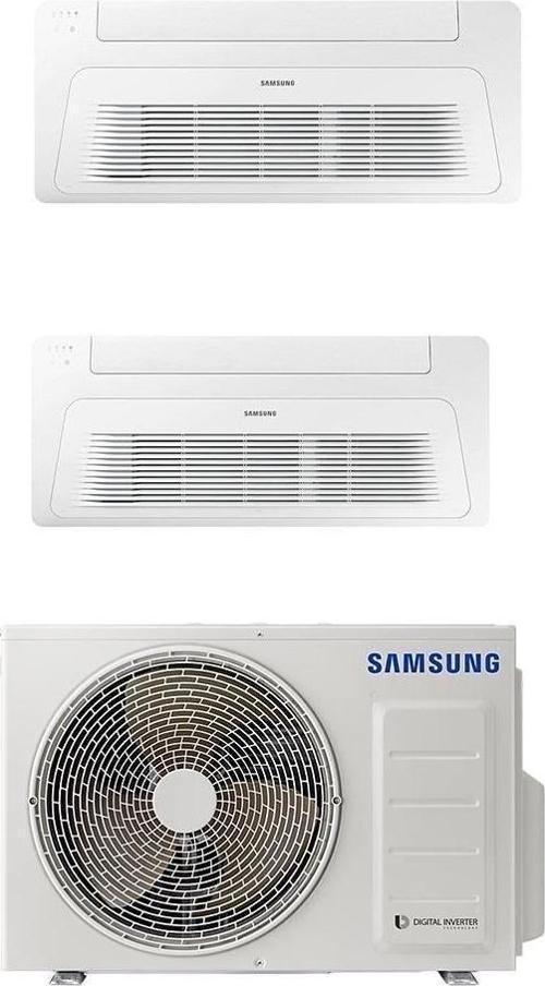 Wind Free Multi Tek Yön Kaset 1+2 Sistem (AJ050TXJ2KH/EA) 2x12000 Btu İç 5,2 kw Dış Ünite