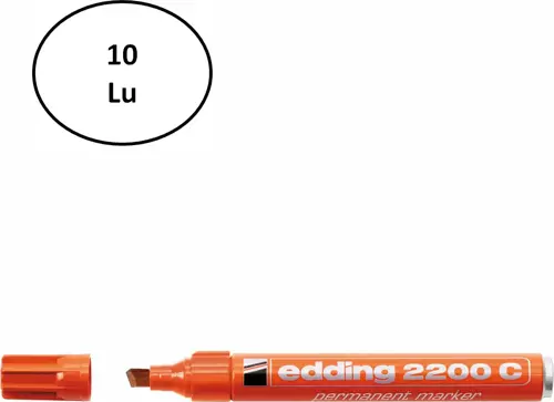 Permanent Markör Kırmızı E-2200 10'Lu