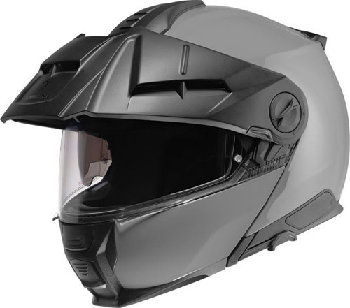 E2 Concrete Grey Çene Açılır Motosiklet Kaskı
