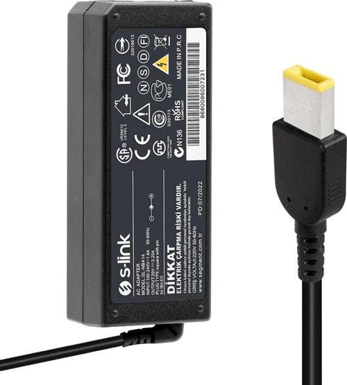 S-Lınk Sl-Nba14 20 Volt 3.25 Amper 65 Watt Ibm Lenovo Notebook Adaptör