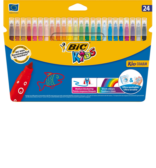 Kid Couleur Keçeli Boya Kalemi 24'Lü Kutu