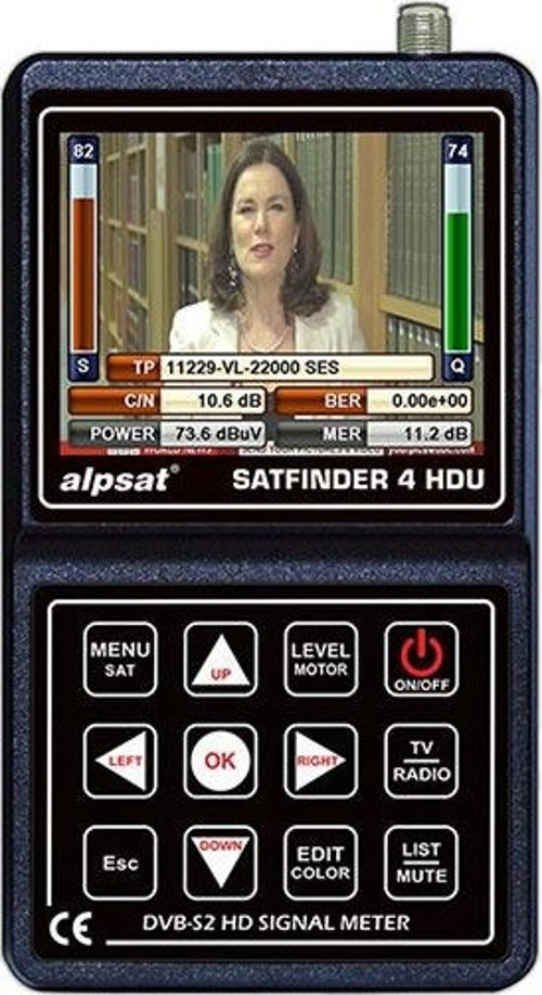 Satfınder As04-Hdu 4 Hd Ultra 3.5 Lcd Ekranlı Uydu Yön Bulucu