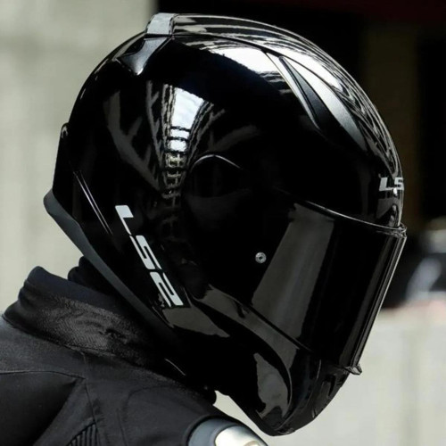 Rapid 2 Full Face Motosiklet Kaskı Siyah Vizörlü