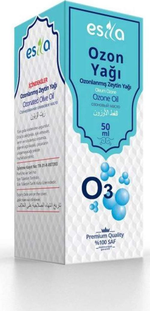 Ozonlanmış Zeytin Yağı 50 Ml.