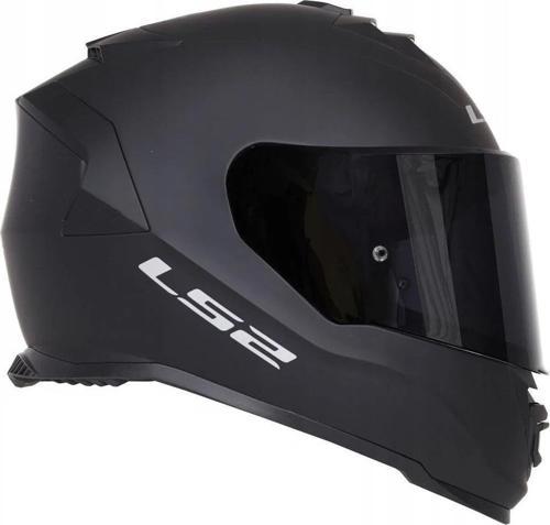 Storm 2 Full Face Motosiklet Kaskı Siyah Vizörlü