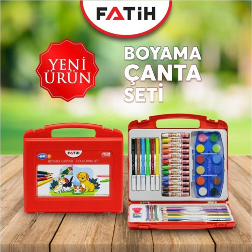 Çantalı Boyama Seti