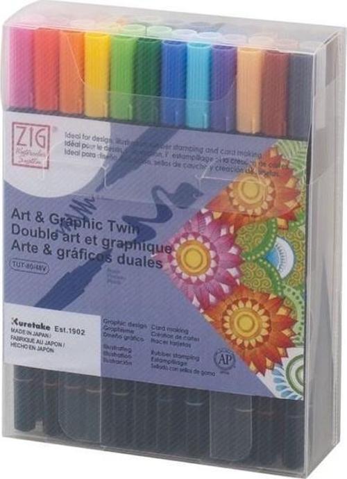 ZIG ART-GRAPHIC TWIN TUT-80/48V 48 LI