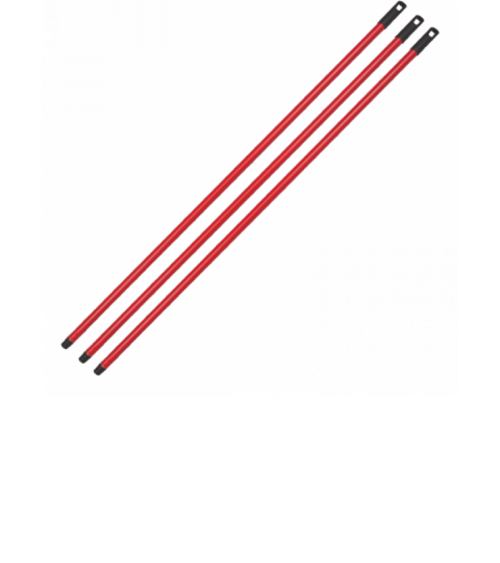 Temizlik Fırça Sapı 1 Adet Kırmızı 110 Cm. Royaleks-Fs11