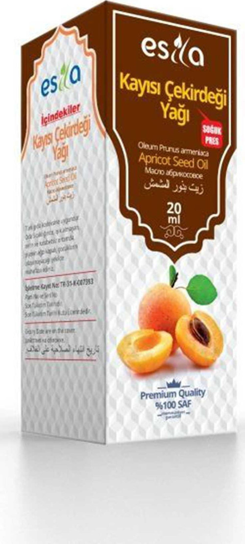 Kayısı Çekirdeği Yağı 20 Ml.