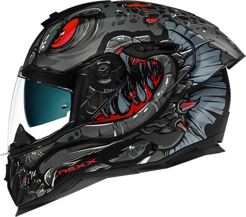 SX.100R Abisal Full Face Motosiklet Kaskı