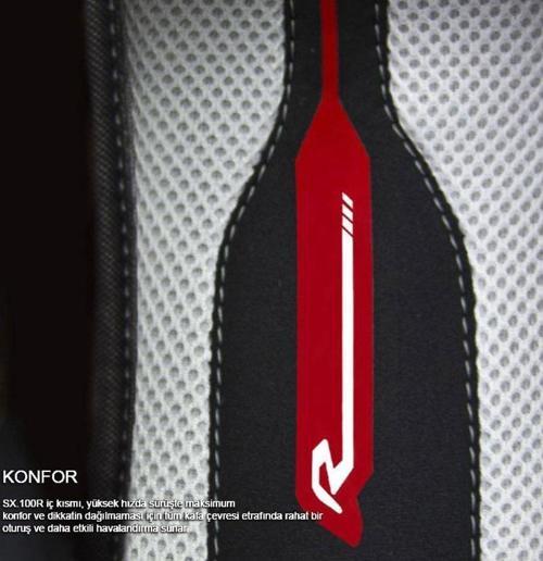 SX.100R Skidder Full Face Motosiklet Kaskı