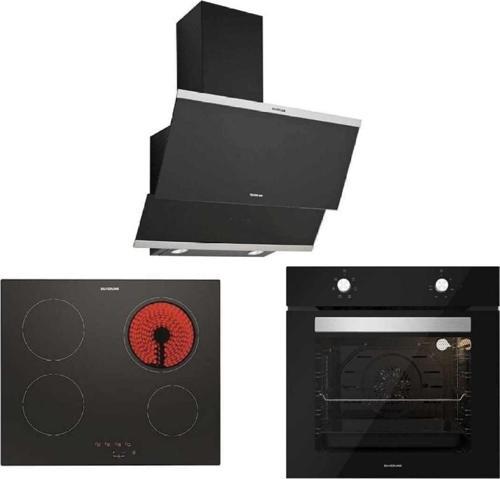 Elektrikli Ocak 3'Lü Ankastre Set (3420 Classy . - Vc8210B01 Elk. Ocak - Bo6501B01 Fırın)