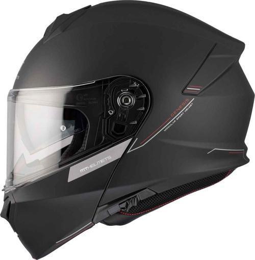 Genesis Sv Solid A1 Mat Çene Açılır Kask