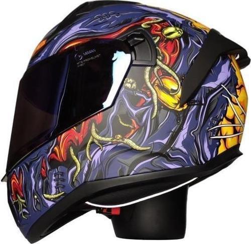 Pro Helmets M-801 Snake Full Face Motosiklet Kaskı
