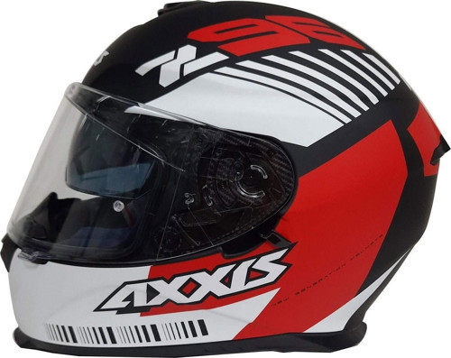 Eagle Sv Z96 Matt Red Full Face Motosiklet Kaskı