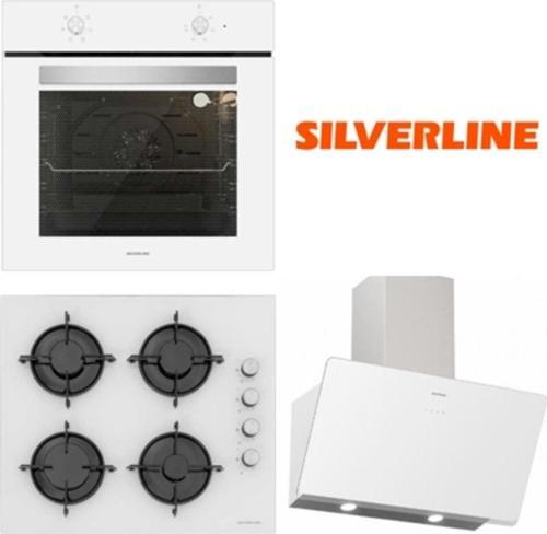 Beyaz Cam Ankastre Set Bo6501W01 - Cs5349W01 -3457 Soho