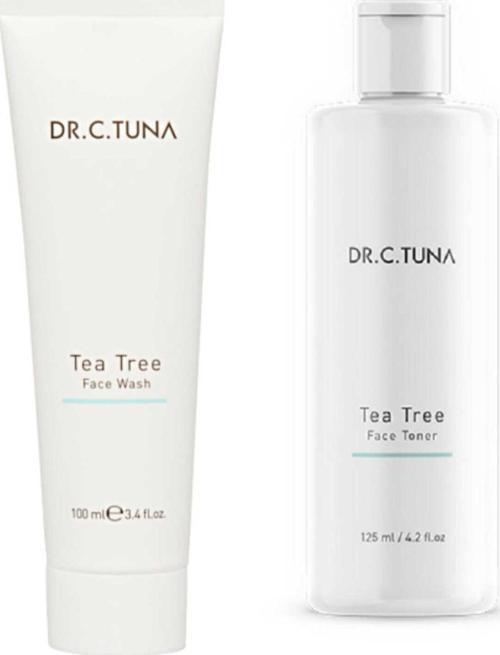 Çay Ağacı Yağı Yüz Yıkama Jeli 100 ml + Farmasi Çay Ağacı Yağı Yüz Temizleme Toniği 125 ml
