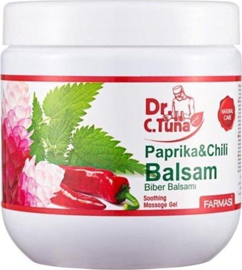 Dr. C.Tuna Çift Etkili Biberli Balsam Masaj Jeli 500 Ml