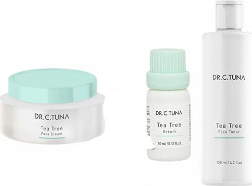 Dr.C.Tuna Çay Ağacı Yağı Yüz Kremi Çay Ağacı Yağı Tonik Çay Ağacı Yağı Serum