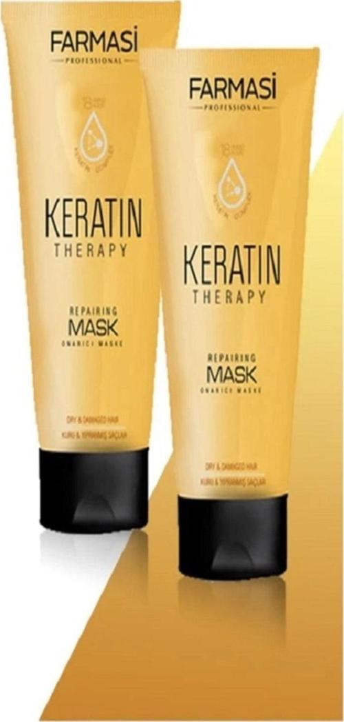 Professional Keratin Therapy Onarıcı Saç Maskesı-200 Ml 2 Adet