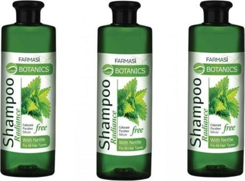 Botanıcs Isırgan Otlu Parlaklık Veren Şampuan 3 Lü Set