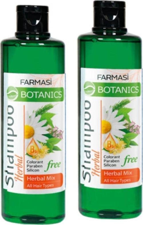 Farması Botanıcs Herbal Mıx Şampuan 500 Ml X 2 Adet