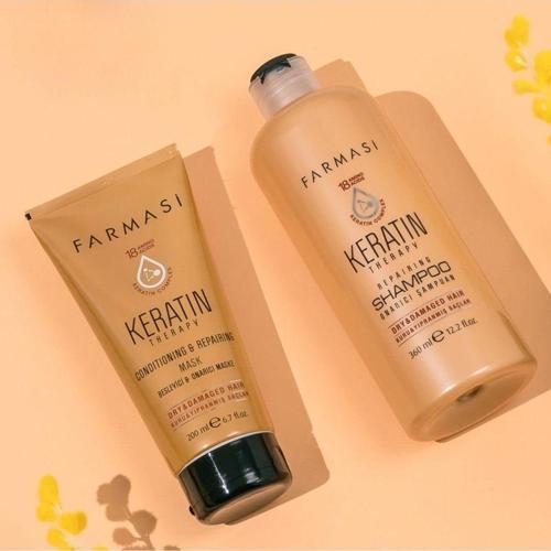 Onarıcı Şampuan 360Ml + Keratin Therapy Maske