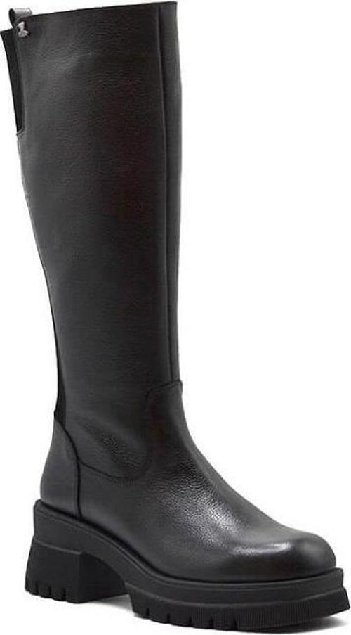 2351706K KALIN TABAN TOPUKLU DERİ KADIN ÇİZME