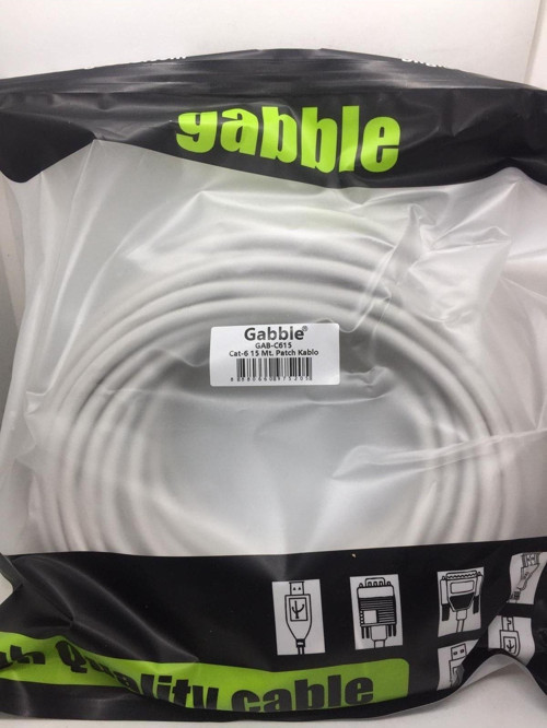 Cat-6 15M Patch Kablo