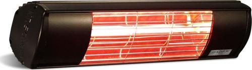 Aqua 2000 Watt Suya Dayanıklı Elektrikli Infrared Siyah Renk Dış Ortam Isıtıcısı
