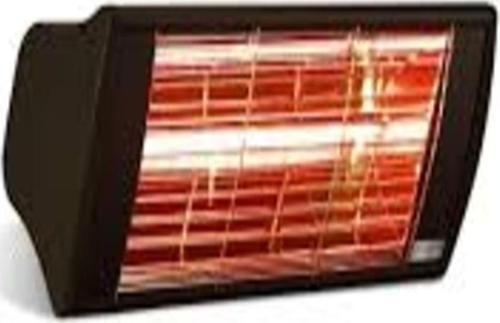 Supra 2000 Watt Az Işıklı Suya Dayanıklı Elektrikli Infrared Dış Ortam Isıtıcısı