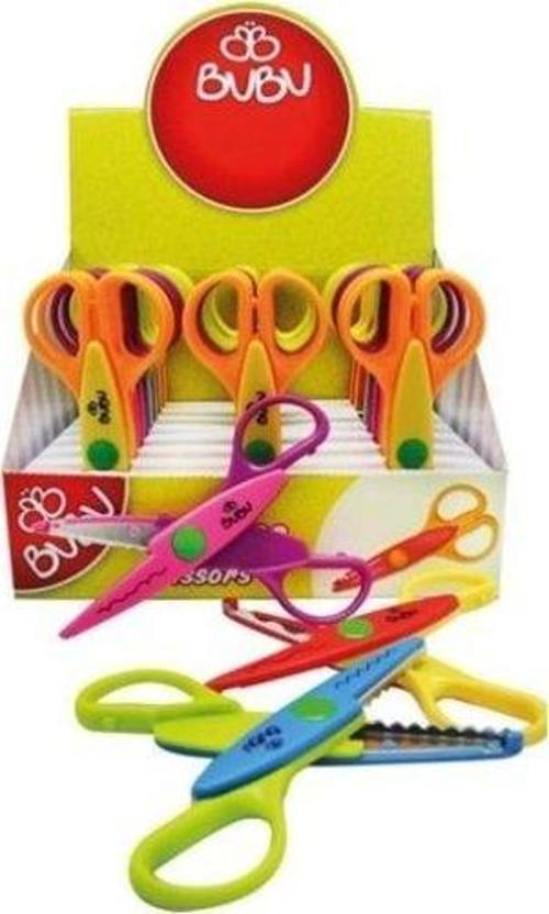 Şekilli Makas 24'lü (4 Model) -Bubu00118