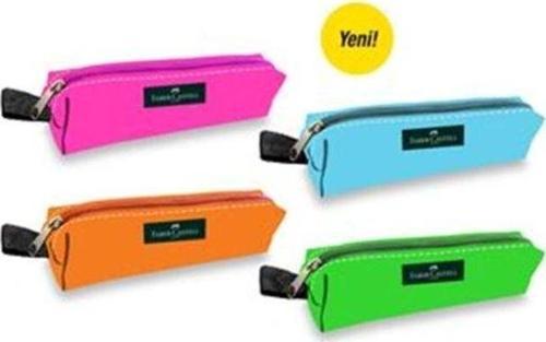 Faber-Castell Kalem Çantası Slim Neon