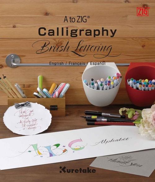 ZIG EGITIM KITAPÇIGI BRUSH LETTERING INTX500-801