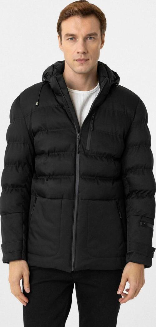 Slim Fit Siyah Dolum Mont