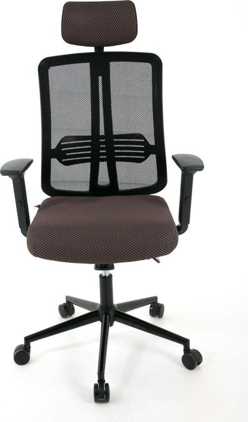 Comfort Ofis Koltuğu Çalışma Koltuğu Kahverengi Siyah Yıldız Ayak