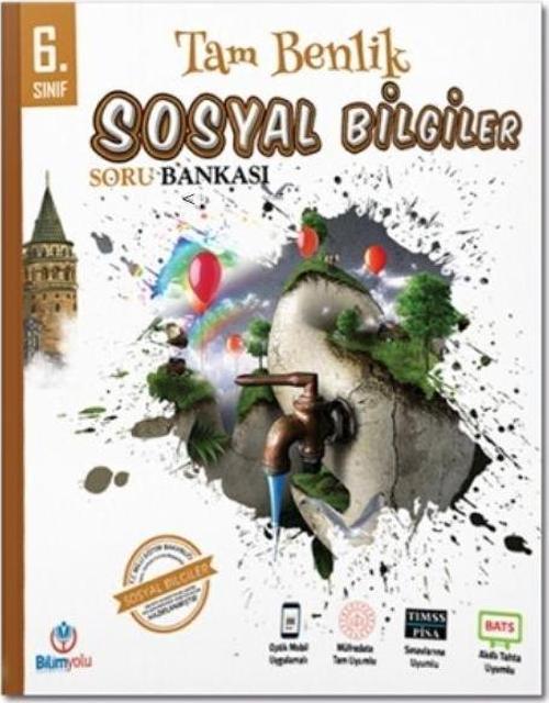 6. Sınıf Sosyal Bilgiler Tam Benlik Soru Bankası Bilimyolu Yayıncılık
