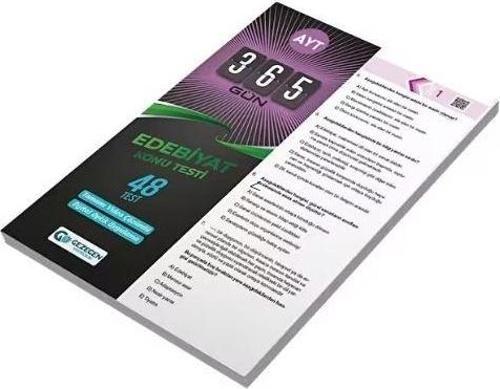AYT 365 Gün Türk Dili Ve Edebiyatı Yaprak Test Gezegen Yayınları