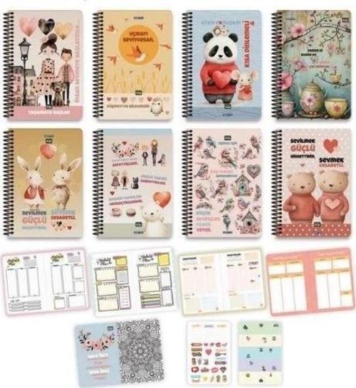Mono Plan Sert Kapak 96 Yp defter