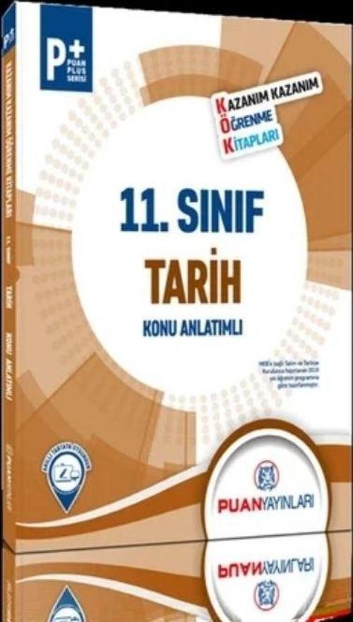 11. Sınıf Tarih Kök Konu Anlatımlı Puan Yayınları