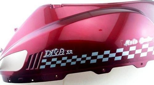 Sele Yan Kapak Sağ Kırmızı Moto Gusto Dıva 50