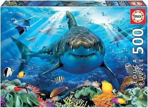 Gran Tiburon Blan 500 Parça Puzzle