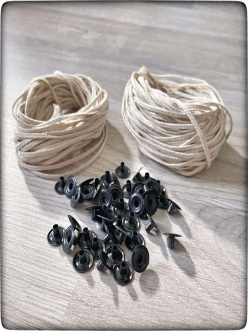 Evi̇nya Home Mum Fitili Pamuk 50 Metre Çıtçıt Stand